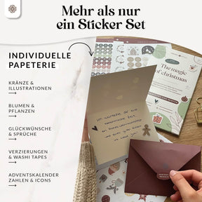 Sticker Set für Weihnachten