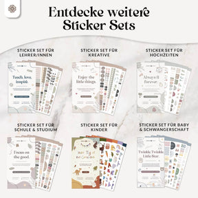 Sticker Set für Weihnachten