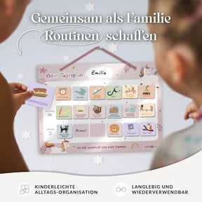 Undatierter Tages- und Wochenplaner für Kinder