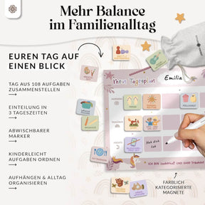 Undatierter Tages- und Wochenplaner für Kinder