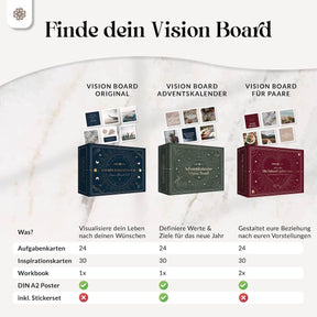 Vision Board Set "Liebes Zukunfts-Ich"