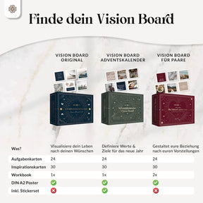 Vision Board Set "Liebes Zukunfts-Ich"