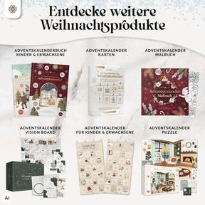 Kreativer Adventskalender mit 24 Stiften