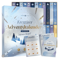 Kreativer Adventskalender mit 24 Stiften