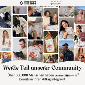 Bullet Journal "SLIM" DIN A5 - Notizbuch mit Punktraster