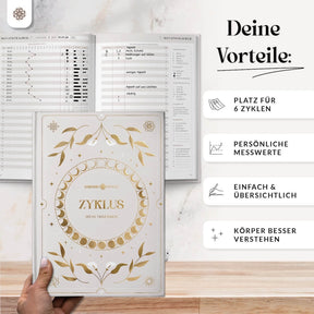 Zyklustagebuch "CYCLE" - mit Poster DIN A5
