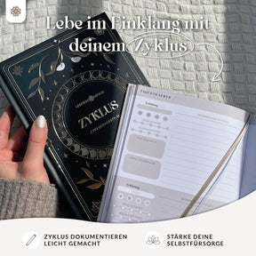 Zyklustagebuch "CYCLE" - mit Poster DIN A5