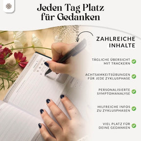 Zyklustagebuch "CYCLE" - mit Poster DIN A5