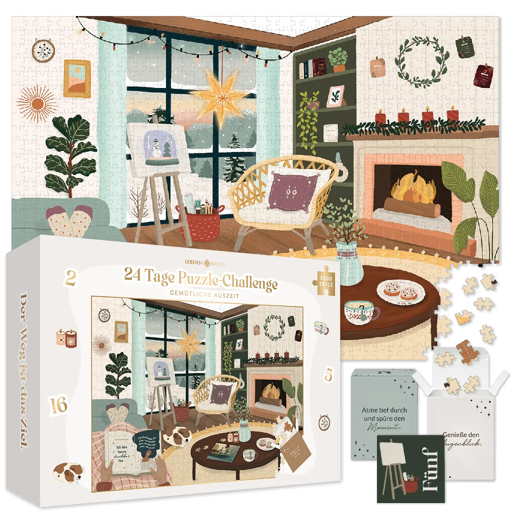 Adventskalender Puzzle - 24 Tage Challenge