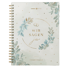 Hochzeitsplaner mit Poster