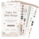 Sticker Set für Kalender & Bullet Journaling