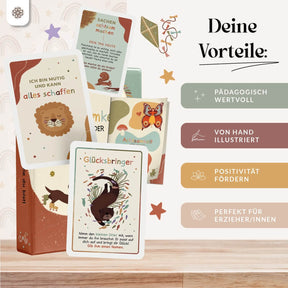 Achtsamkeitskarten - 40 Karten für Kinder
