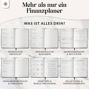 Finanzplaner  – 12 Monate Undatiert