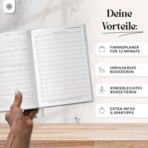 Finanzplaner  – 12 Monate Undatiert