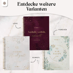 Hochzeitsplaner mit Poster