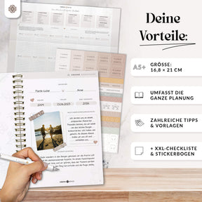 Hochzeitsplaner mit Poster