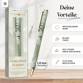 Kugelschreiber mit auswechselbarer Mine