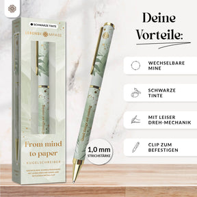 Kugelschreiber mit auswechselbarer Mine