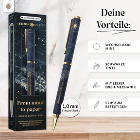 Kugelschreiber mit auswechselbarer Mine