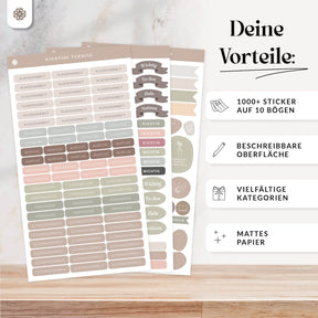 Sticker Set für LehrerInnen & Unterricht