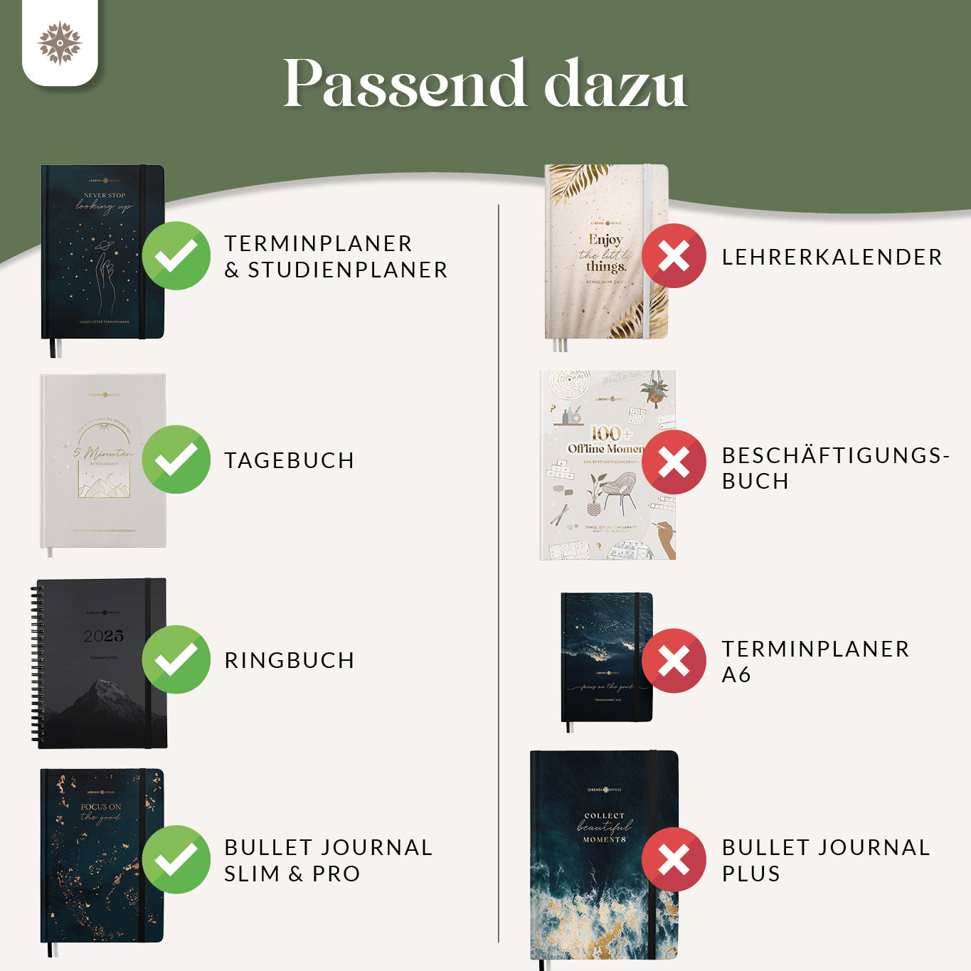 PU Buchcover für DIN A4 & A5 Bücher