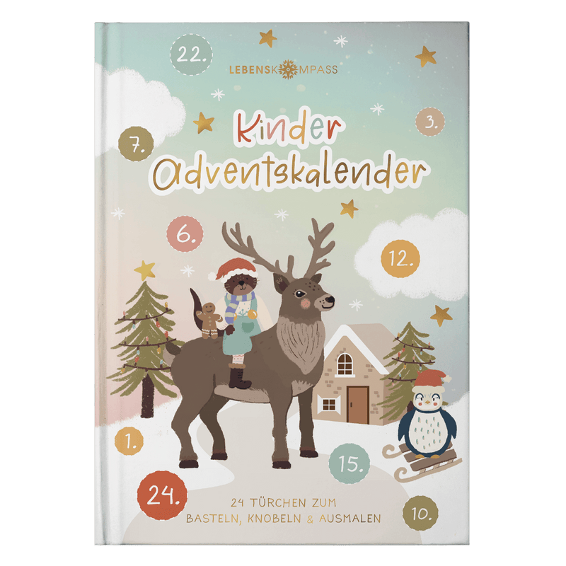 Adventskalenderbuch für Kinder - 24 Türchen