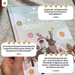 Adventskalenderbuch für Kinder - 24 Türchen