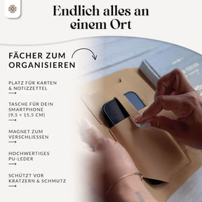 PU Buchcover für DIN A4 & A5 Bücher