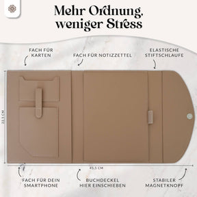 PU Buchcover für DIN A4 & A5 Bücher