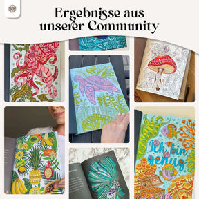 XXL Malbuch für Erwachsene - 100 Motive