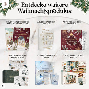 Adventskalender zum Befüllen - Wandteppich