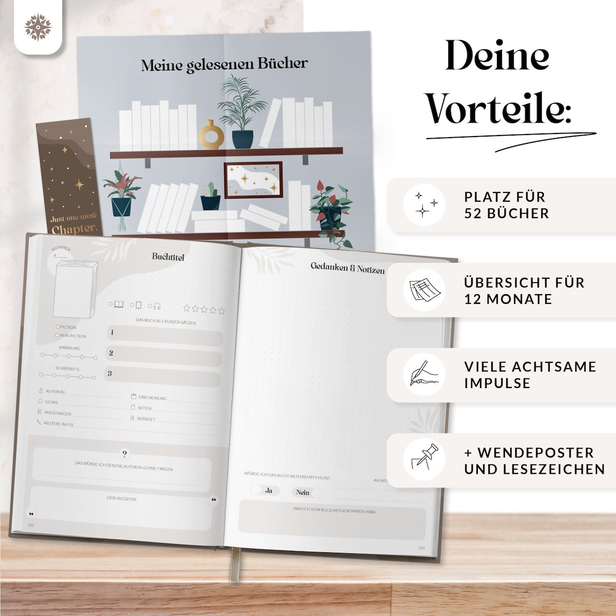 #stil_52 Bücher - WALNUT