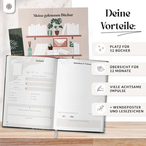 Buchjournal mit Poster