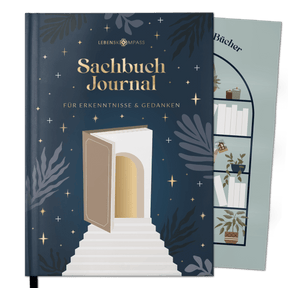 Sachbuchjournal mit Poster - für 40 Bücher