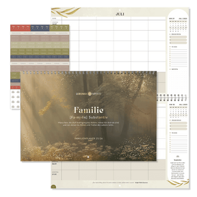 Familienplaner 25/26 - 18 Monate