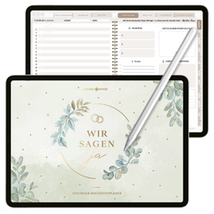 Digitaler Hochzeitsplaner - PDF mit Hyperlinks