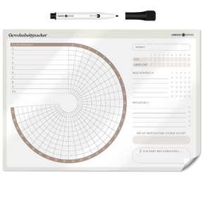 FlexiPlan® Gewohnheitstracker - Selbsthaftend