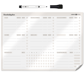 FlexiPlan® Haushaltsplan - Selbsthaftend