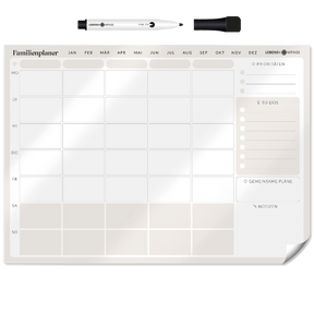 FlexiPlan - Selbsthaftender Wandplaner