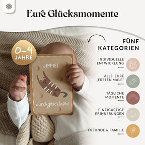 Meilensteinkarten für's Baby - Set mit 55 Karten - Neuauflage