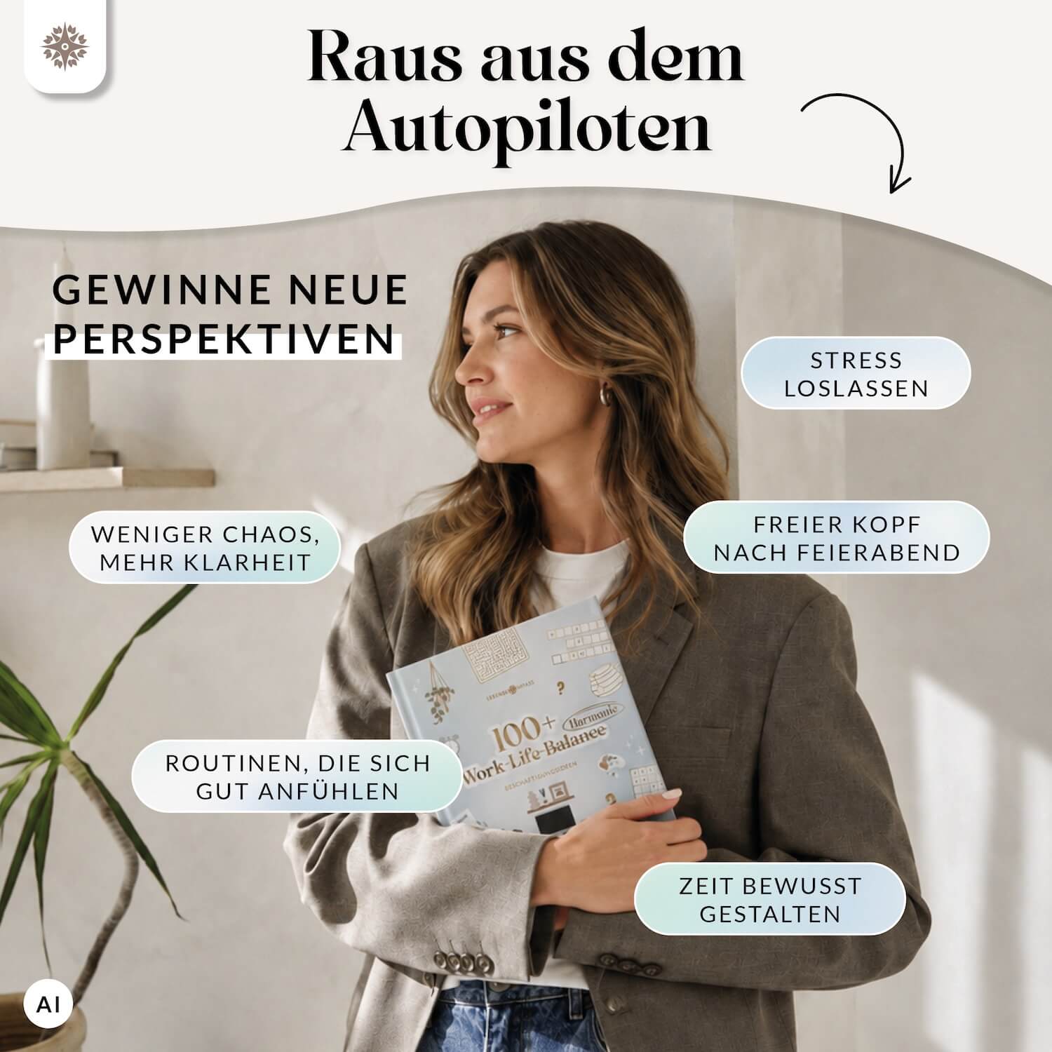 Beschäftigungsbuch Work-Life-Balance - 100+ Ideen