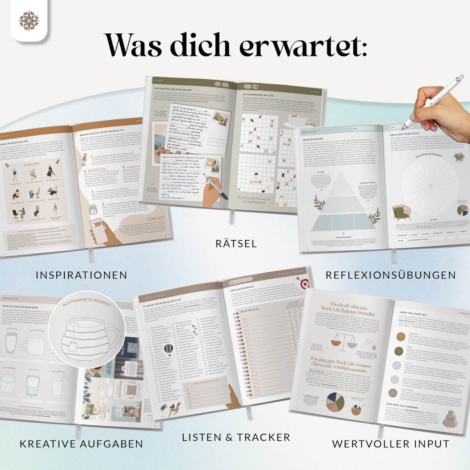 Beschäftigungsbuch Work-Life-Balance - 100+ Ideen