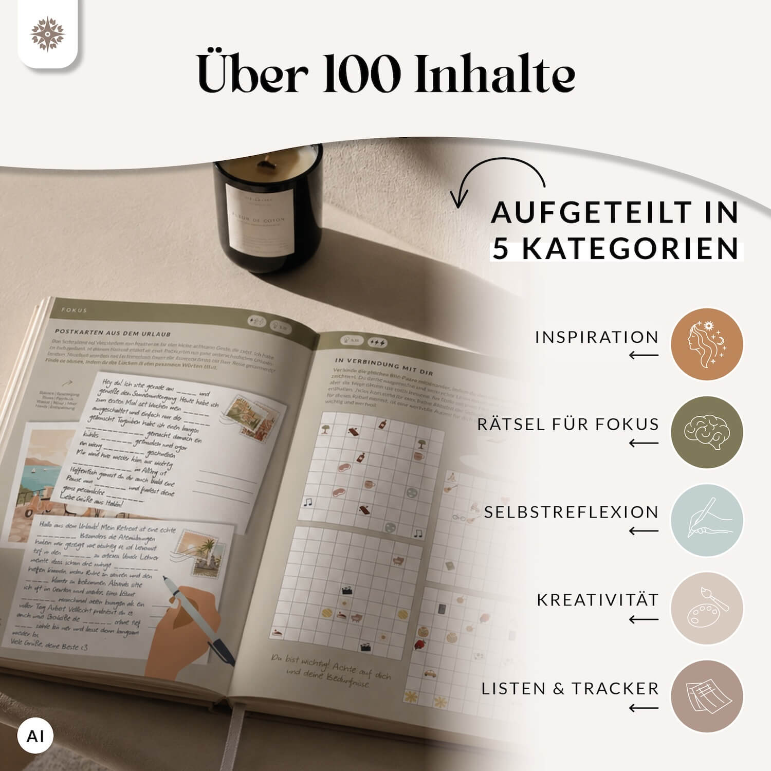 Beschäftigungsbuch Work-Life-Balance - 100+ Ideen