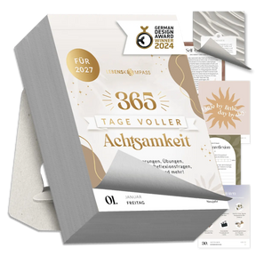 Abreißkalender 2027 - 365 Tage Achtsamkeit