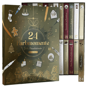 Kreativer Adventskalender mit 24 Stiften