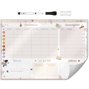 FlexiPlan für Kinder - Stunden- & Wochenplaner