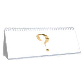 Tischkalender für 12 Monate - 2027