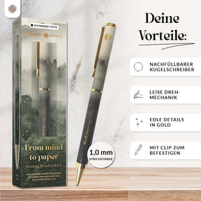 Kugelschreiber mit auswechselbarer Mine
