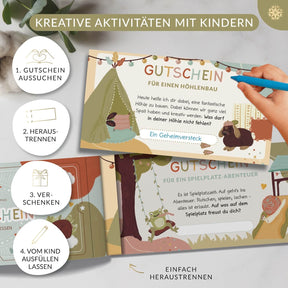 Gutscheinheft für Kinder - 22 Gutscheine zum Verschenken