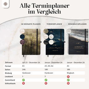 Kalender 2025/2026 - 18 Monate